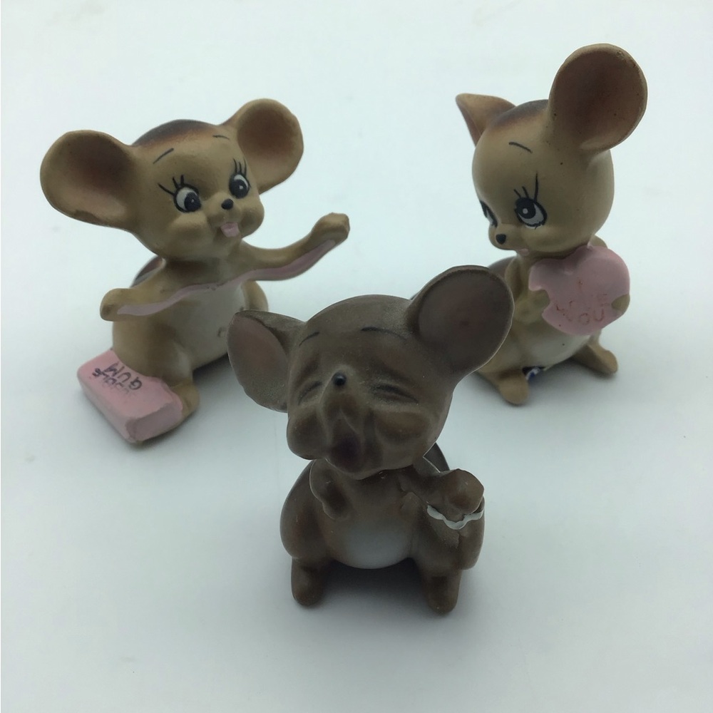 COPY - COPY - Josef Original Mice figures. Part of the Village Mouse set